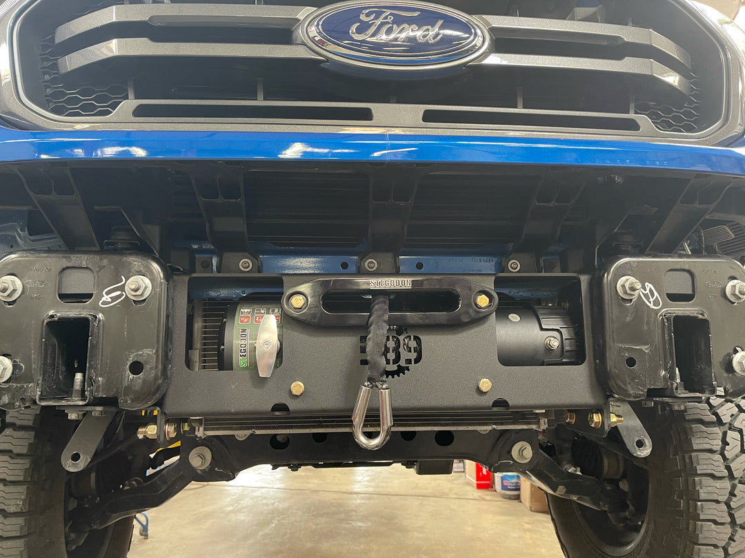 Hidden Winch Mount (2019-23 Ranger)