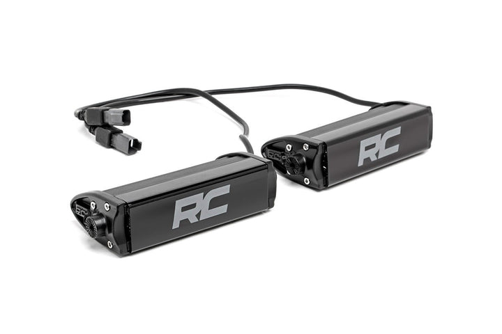 Chrome Series LED Light Bar | 6 Inch | Single Row Pair